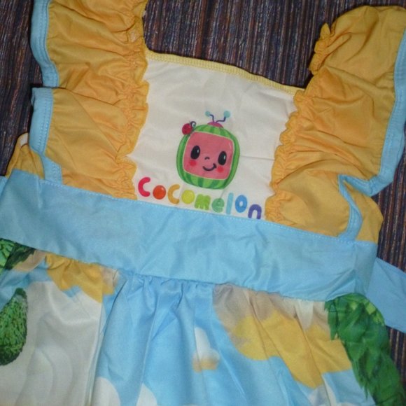 Cocomelon Girls Boutique Ruffle Dress - Picture 2 of 3